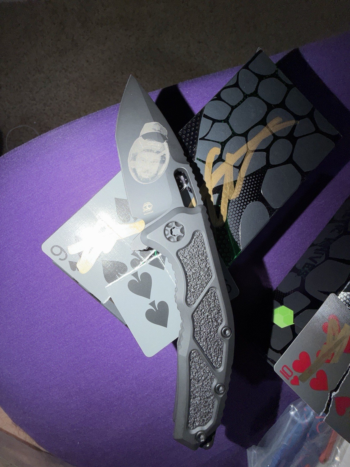 1 of 1 Heretic Knives Medusa MagnaCut Tanto Frame Lock manual blade show ATL 26