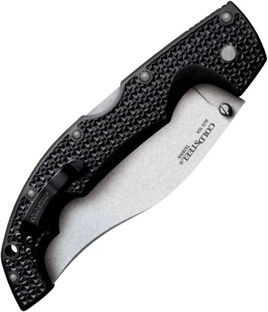 Cold Steel Voyager XL Vaquero Folding Knife 5.5″ AUS10A Kukri Plain Edge