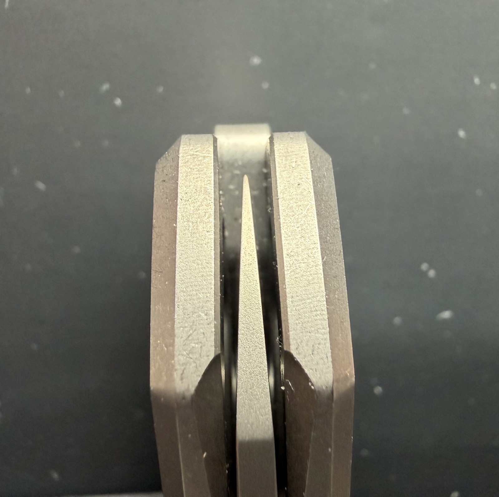 Vision R| WE21031-1 Gray titanium trade silver bead blasted camp 20cv blade