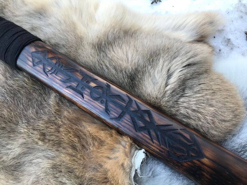 Hand Engraved Forged Hammer Head Unique Rustic Gift for Him, Gift For Husband