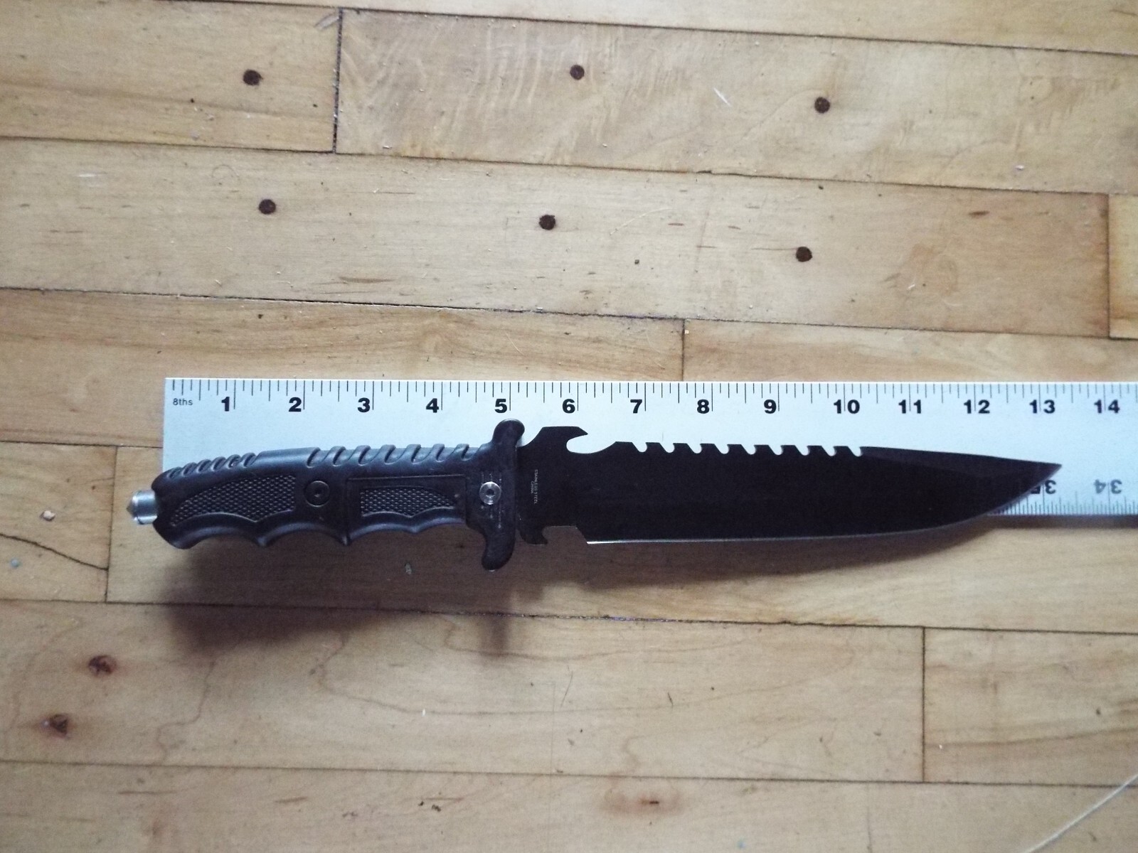 Knife Hunting Black 14 Inch