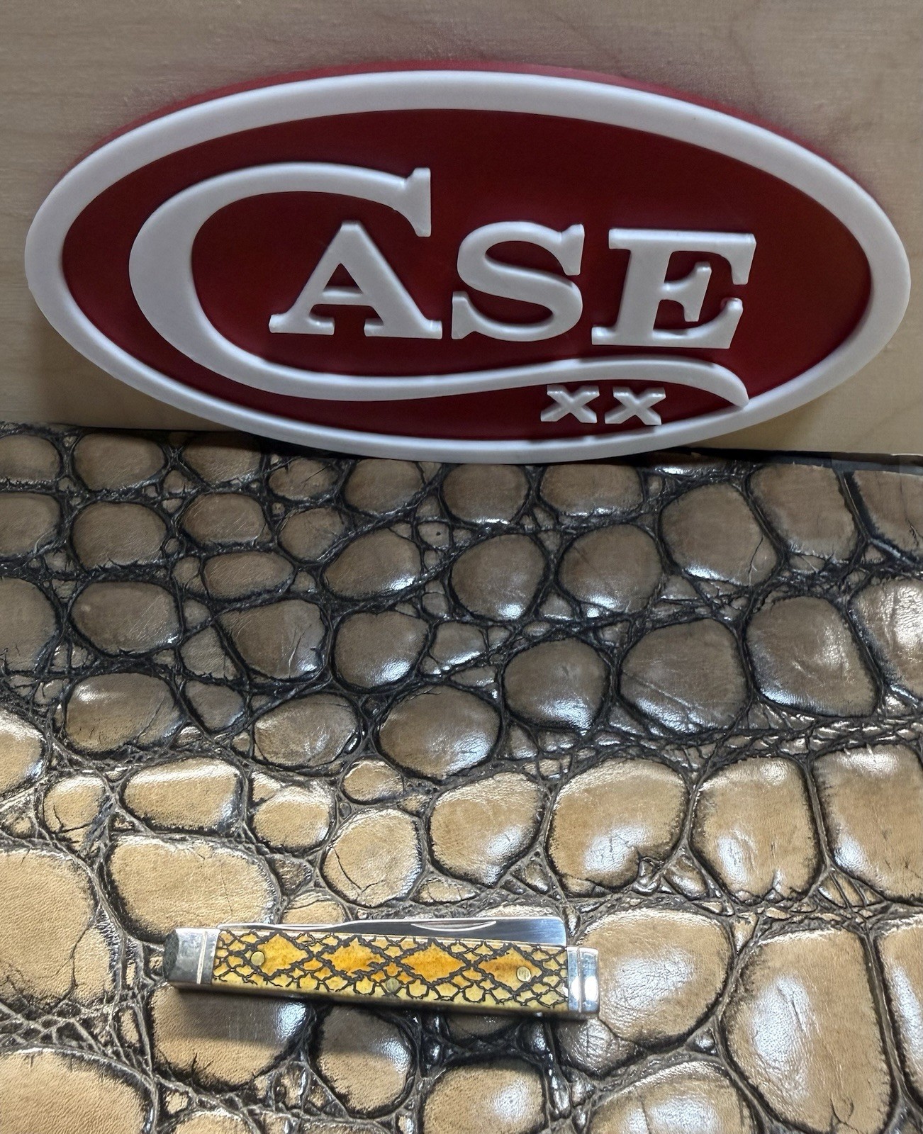 Case XX Case Exclusive CA58213-E 2-Blade Slipjoint SS Bone Handle Knife