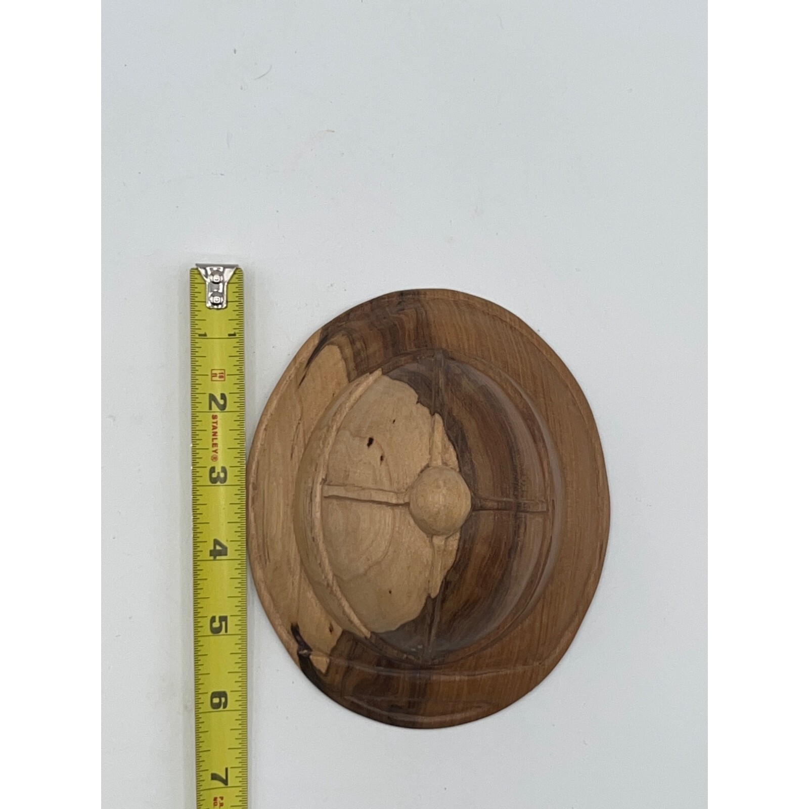 Hand carved wood «Troupes de Marine» French Colonial WWII Replica Helmet