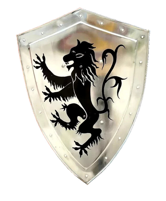 Medieval Templar Knight Dragon Battle Cosplay Reproduction armor shield 24″