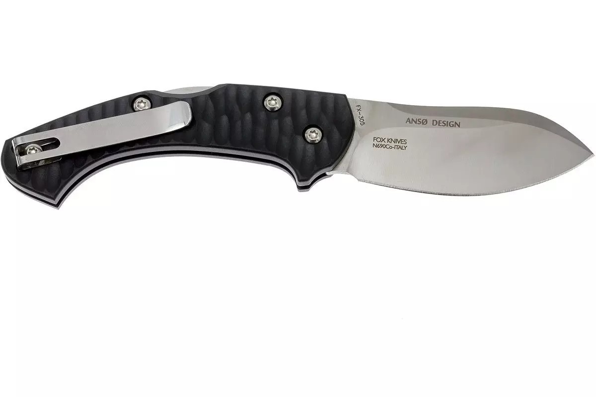 NEW Fox Knives Anso Design FX-311 GY Gray Carry Knife Folding