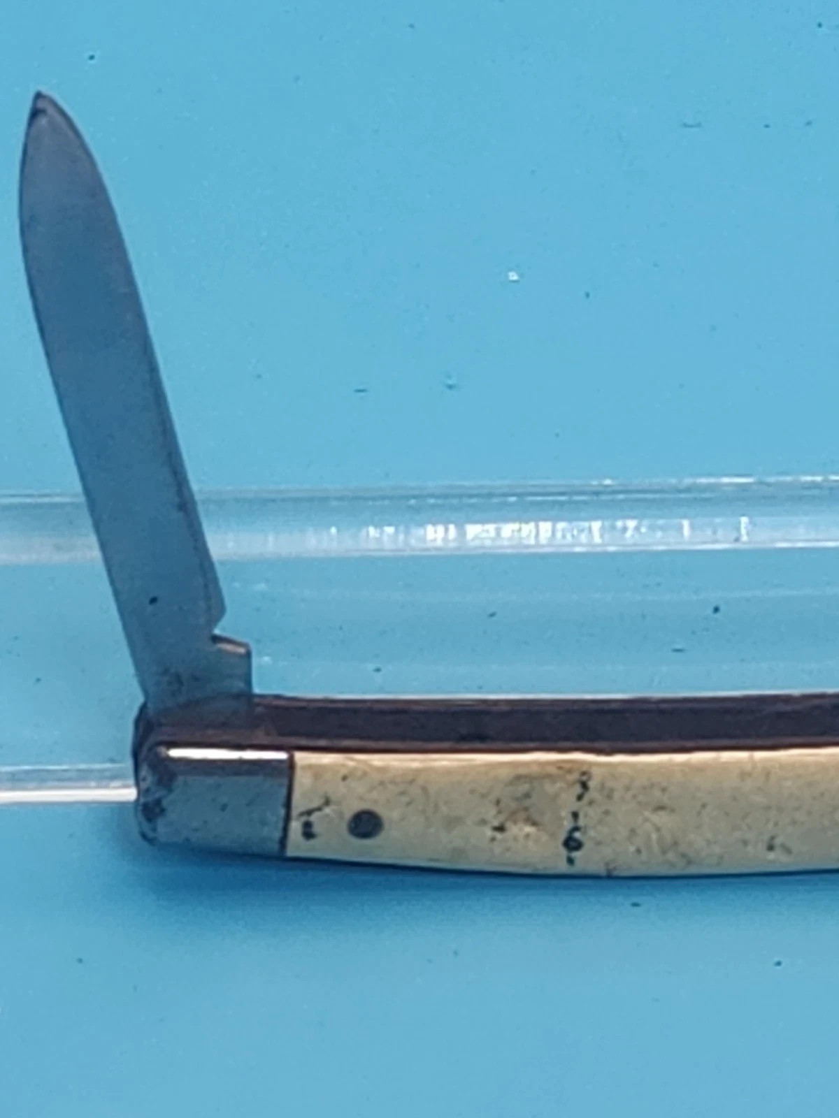 Vintage Imperial Diamond Edge 853DE Jack Knife Pocketknife USA Slipjoint Heavy U