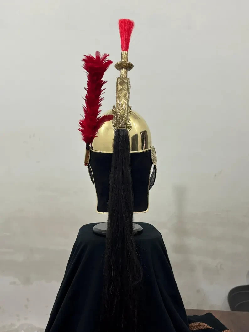 Medieval Authentic LOOK of French Cuirassier Helmet Handcrafted Military Coll