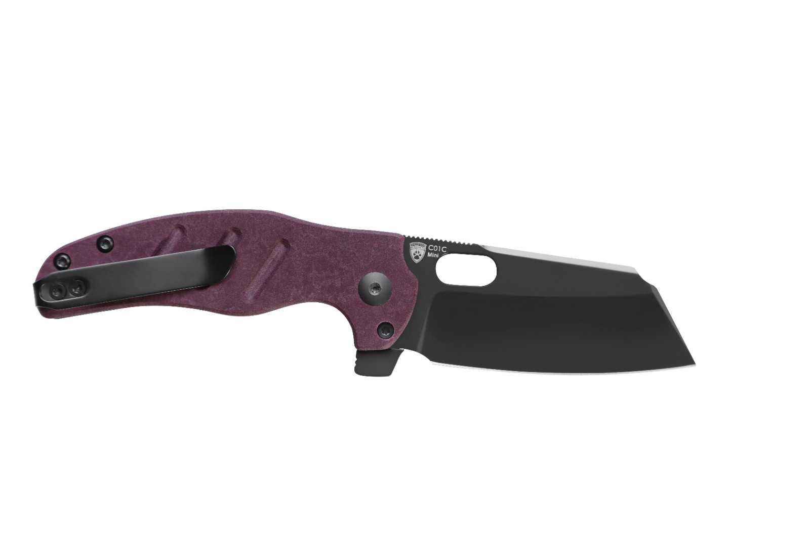 Kizer Mini Sheepdog C01C EDC Folding Pocket Knife 4V Blade Richlite Handle
