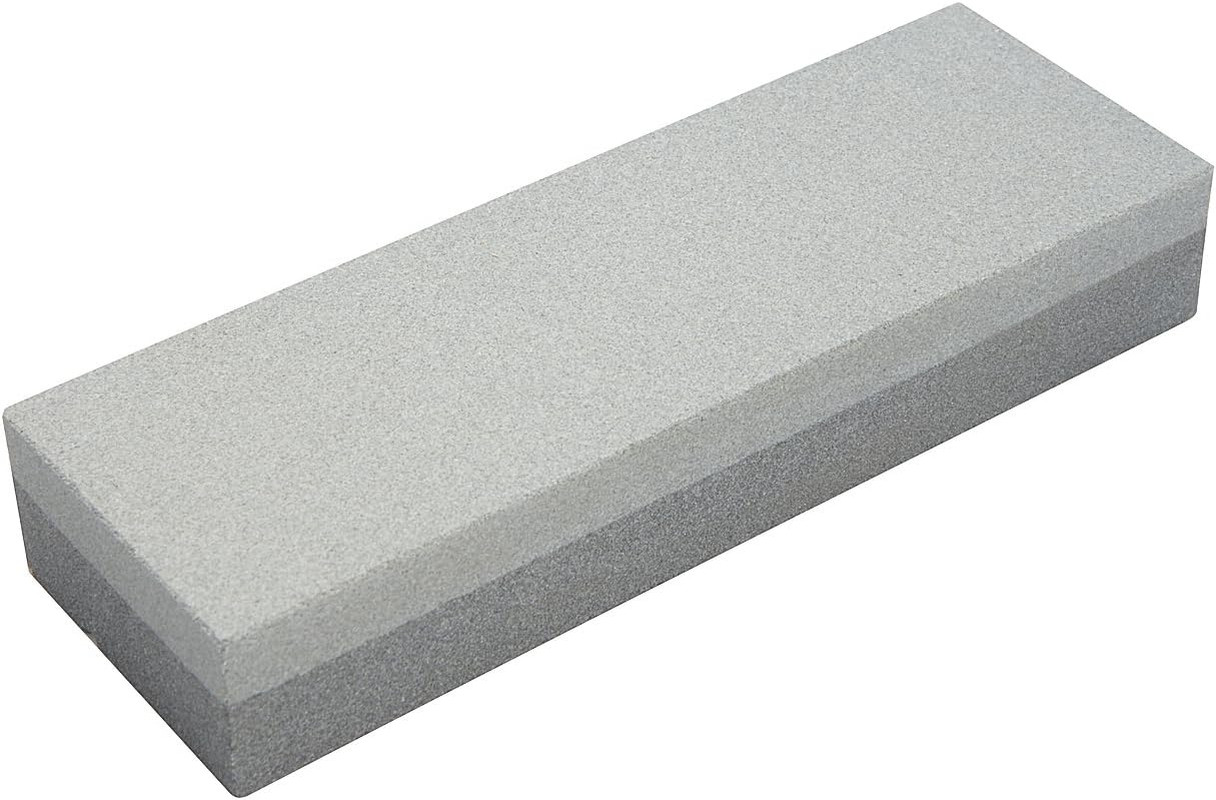 501057 Fine/Coarse Combination Sharpening Stone, Aluminum Oxide Gray, 6