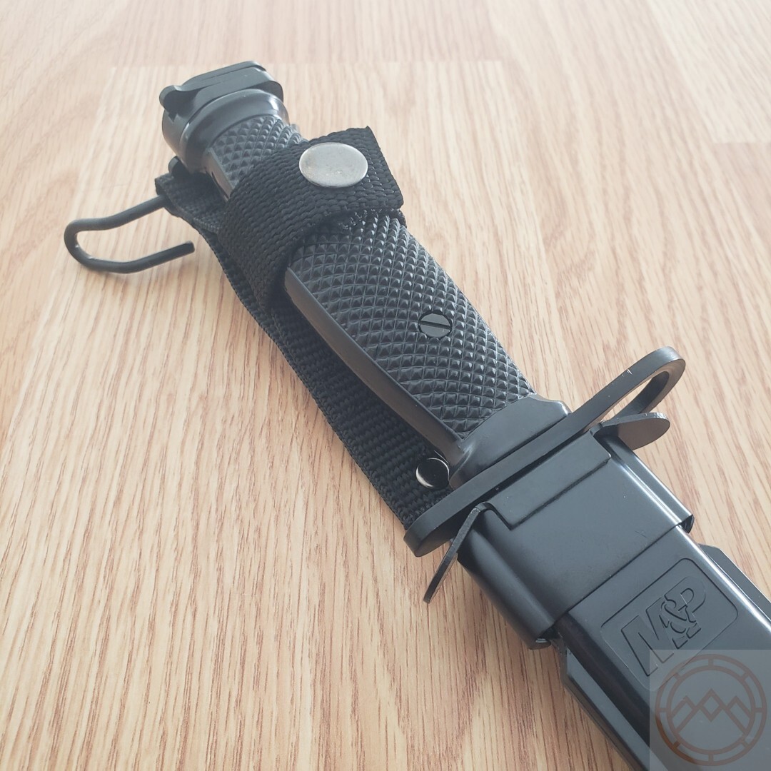 Smith & Wesson M&P Fixed Knife 6.5″ Stainless Steel Double Edge Blade ABS Handle