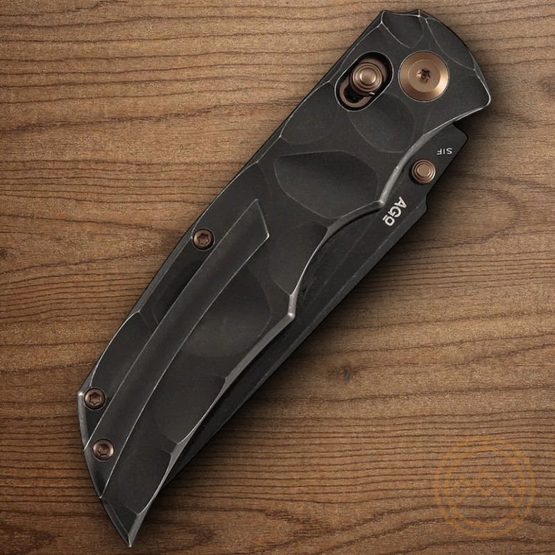 Kansept Knives SIF Folding Knife 3.75″ CPM S35VN Steel Blade Titanium Handle