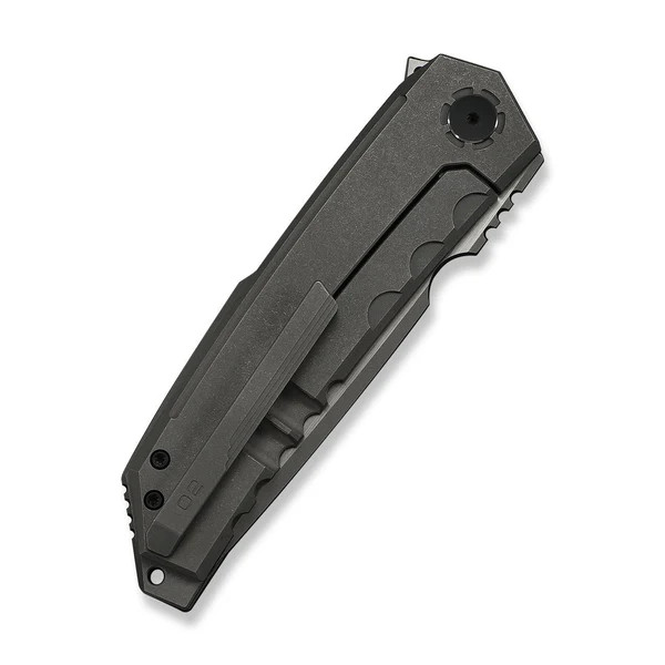WE Knife Capstan 1/200 24047-2 Gray 6AL4V Titanium M390 Stainless Steel Knives