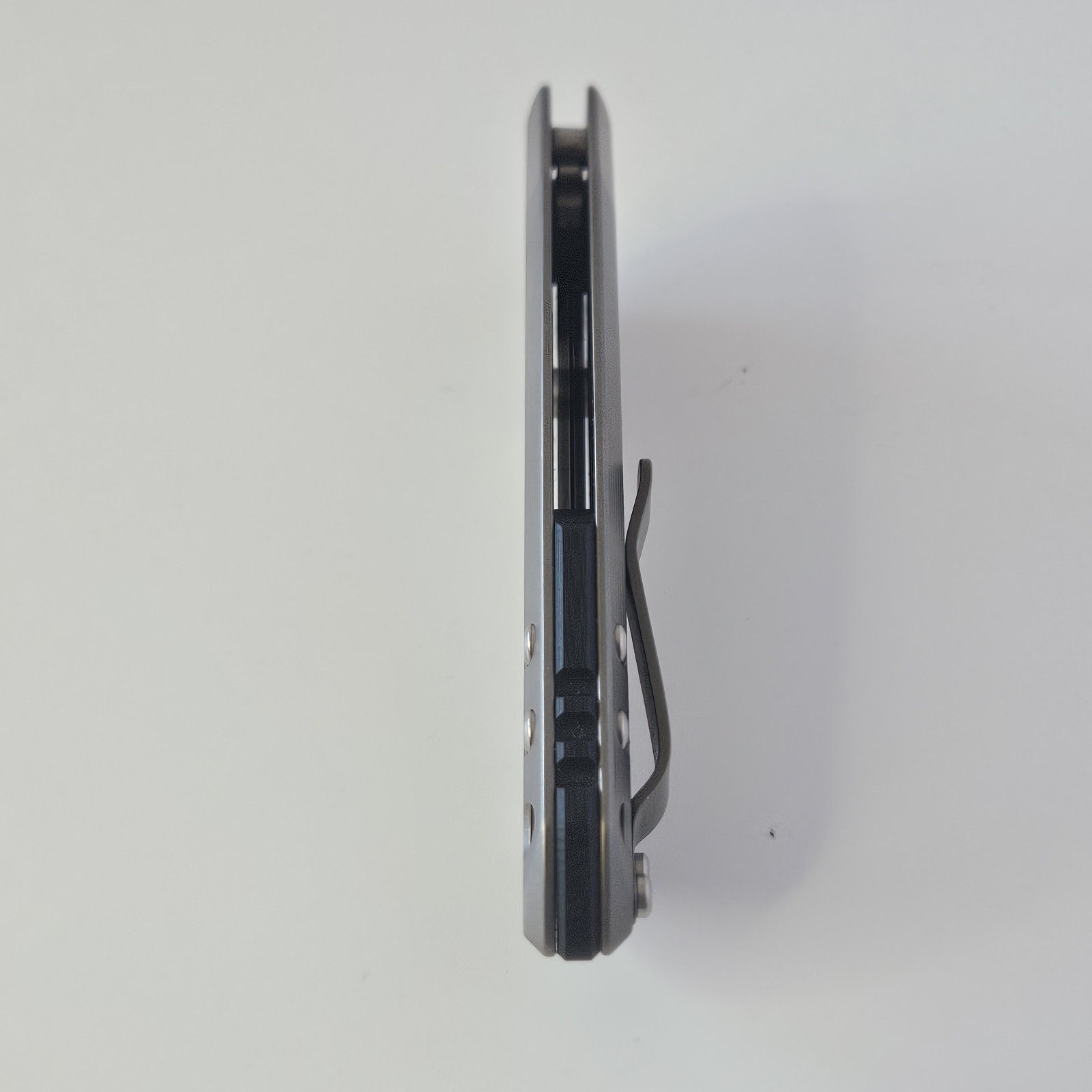 Millit Knives Overland Gray Titanium Frame Lock MagnaCut Drop Point Plain Manual
