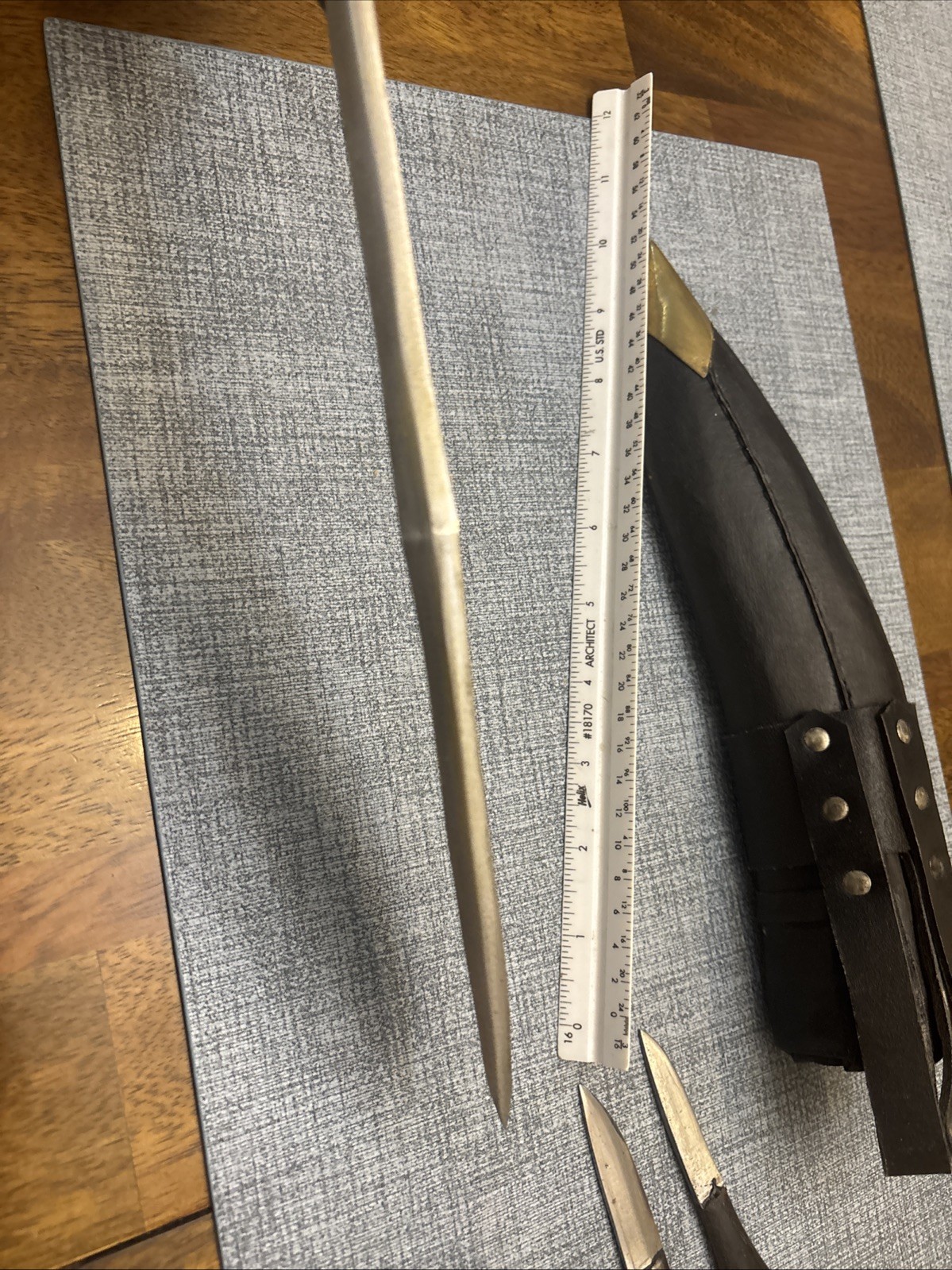 Gurkha Service No.1 Kukri, Hand Forged Blade Knife, 10″ Blade with Sheath Nice