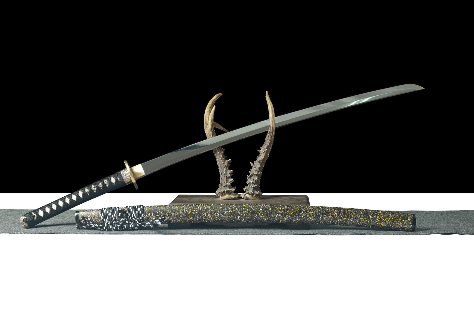 Japanese Samurai Katana Sword S7 Steel Mirror Finish Blade Sharp Full Tang