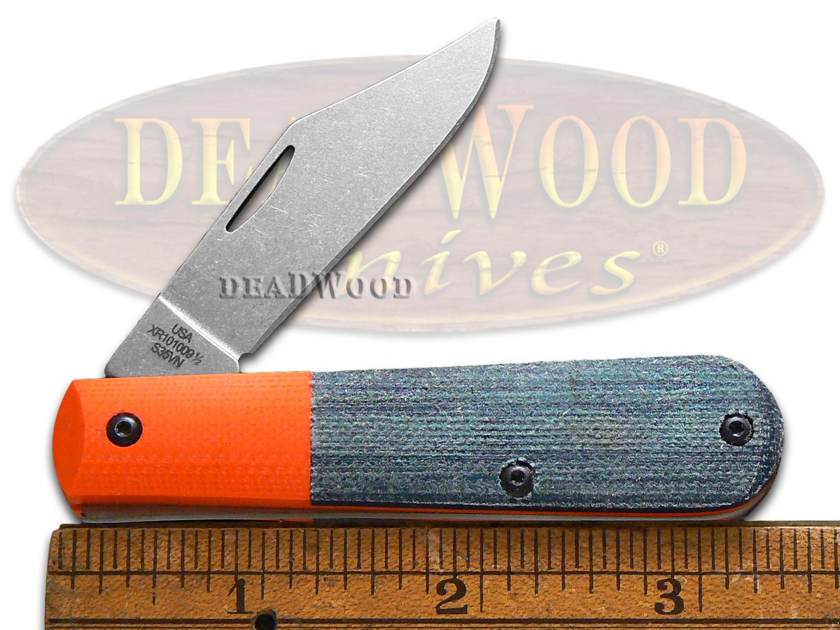 Case xx Knives Barlow XR Crossroads 64266 Blue Denim S35VN Stainless Knife
