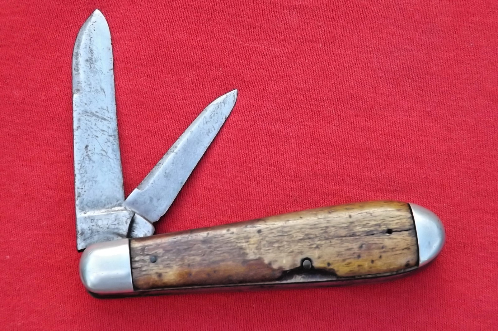 Vintage Early John Primble India Steel Works USA Bone ENGLISH JACK Knife USED