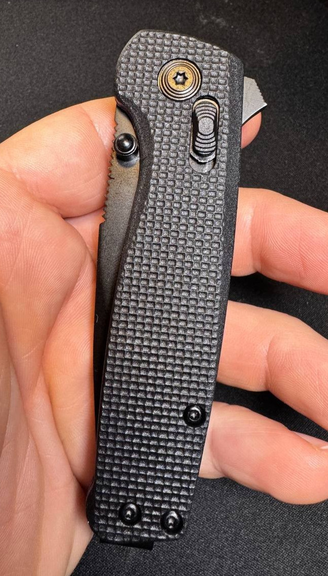 EDC Folding Knife Spring Assisted Pocket Knife Black Tactical Camping Survival