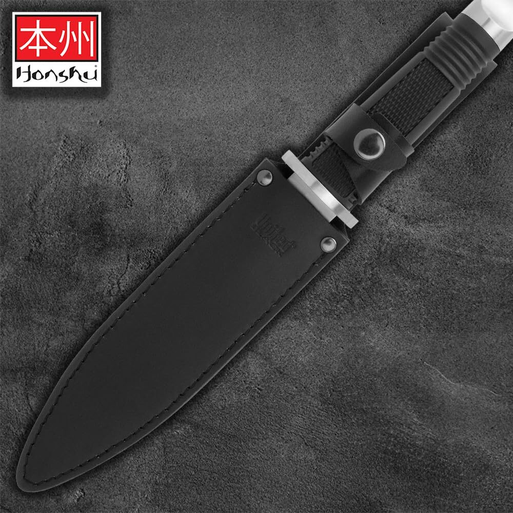 Honshu D2 Fighter Fixed Blade Knife | D2 Tool Steel Blade | Full Tang