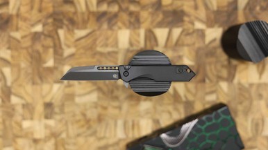 Heretic Knives Jinn Manual Dlc With Black Tactical Chassis