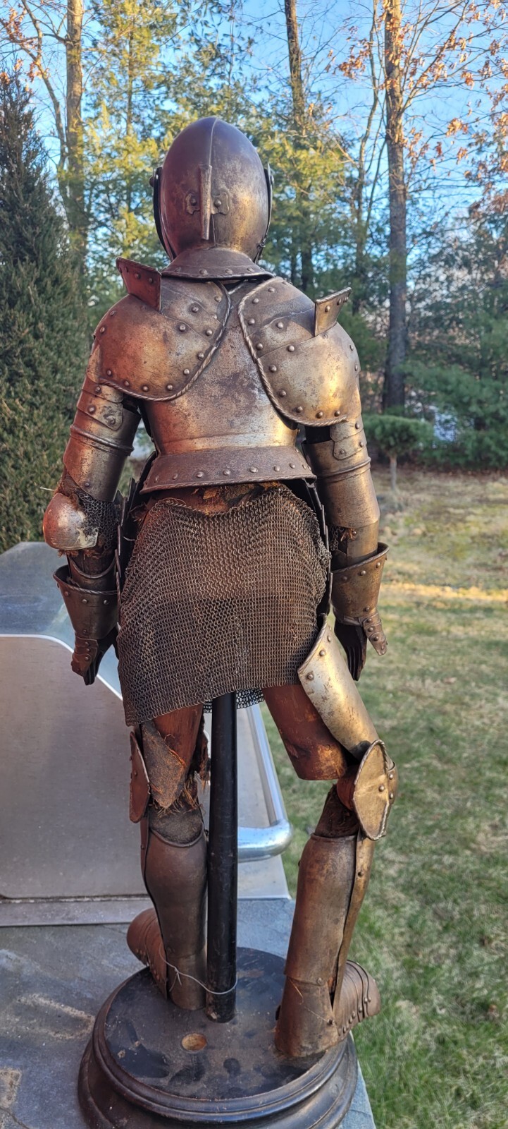 Miniature Suit Armor English German French Renaissance Medieval Armour antique