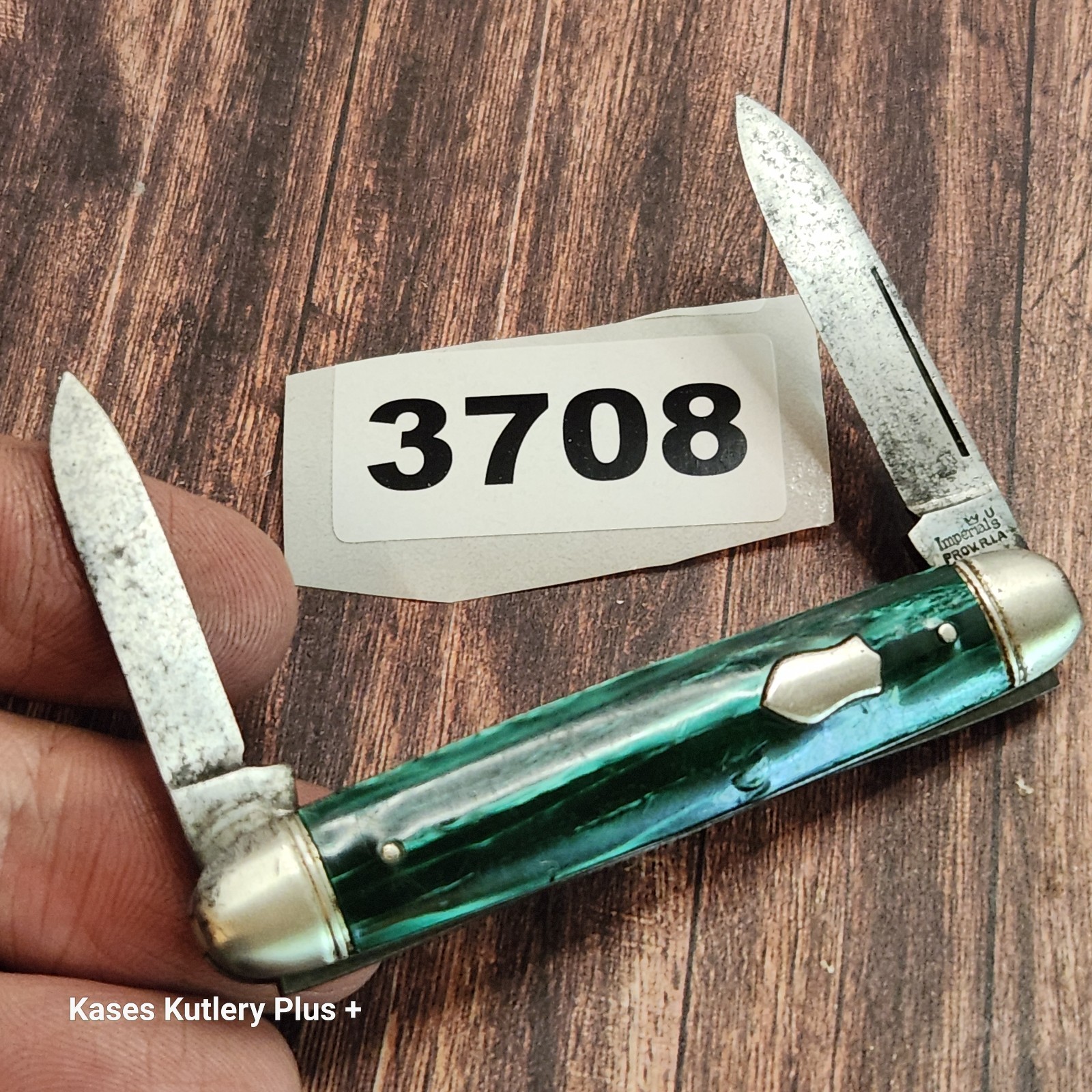 Imperial Equal End 3.13″ Closed Folding Pocket Knife Made In USA 1956-88