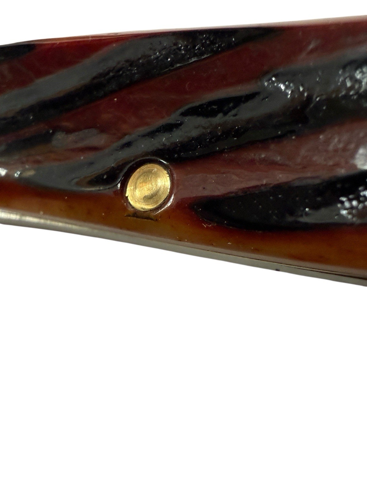 Great Eastern Cutlery GEC 661225 Amber Worm Groove India Bone Satin DH-2370