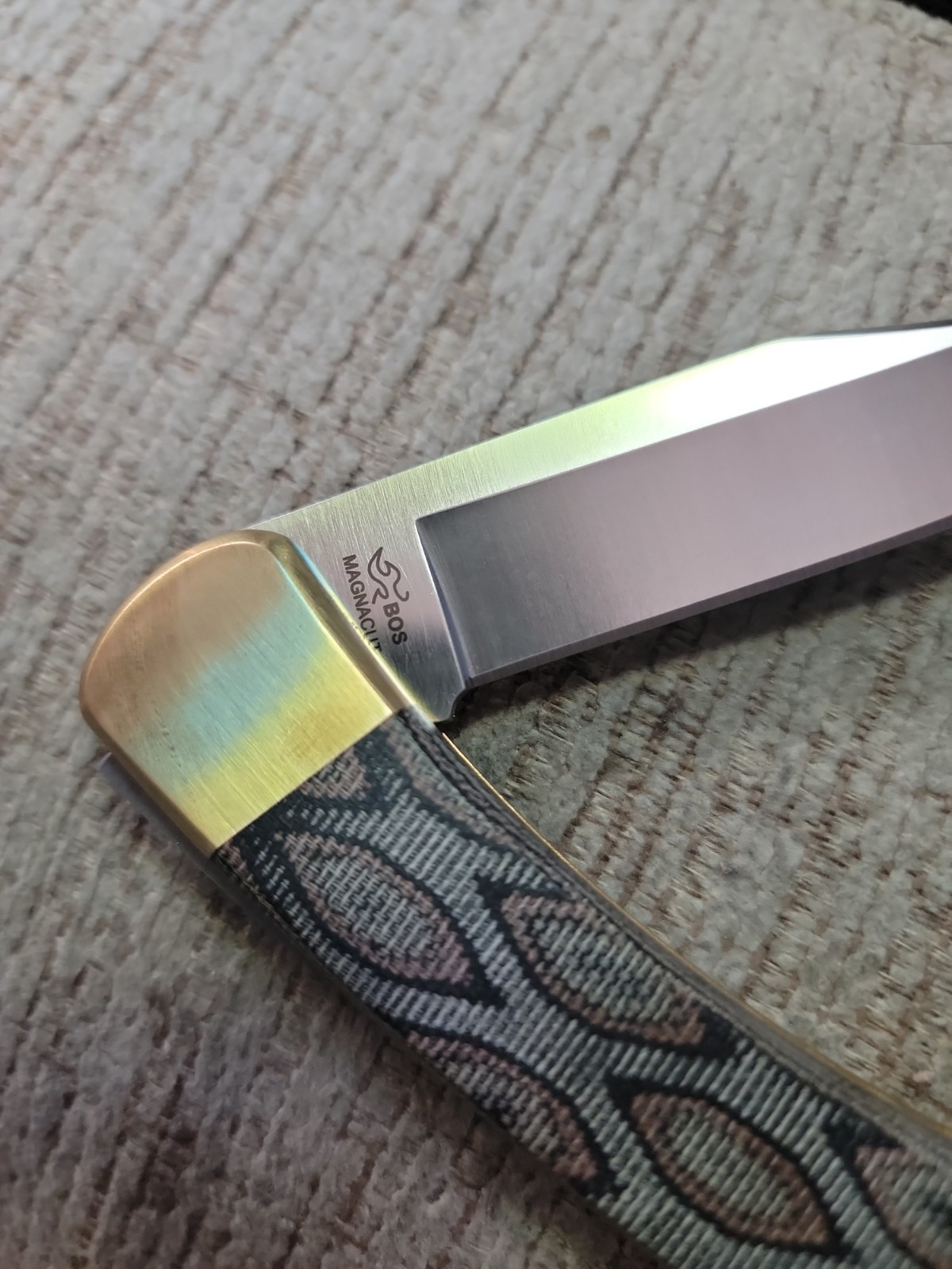 1 Of 250 SMKW Exclusive Buck 110 Python Magnacut Micarta Folding Hunter 2025