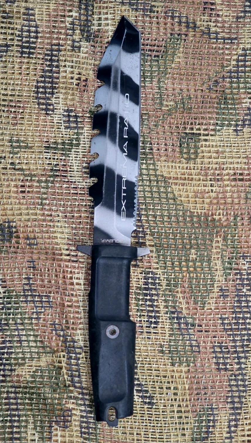 Extrema Ratio Golem F Combat Knife – USMC Infantry GWOT – Tiger Camo RARE