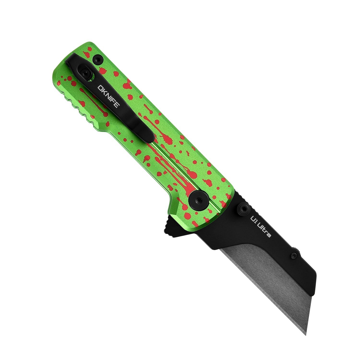 Oknife Otacle U1 Zombie Folding Knife 2.38″ Ceramic Blade Super Aluminum Handle