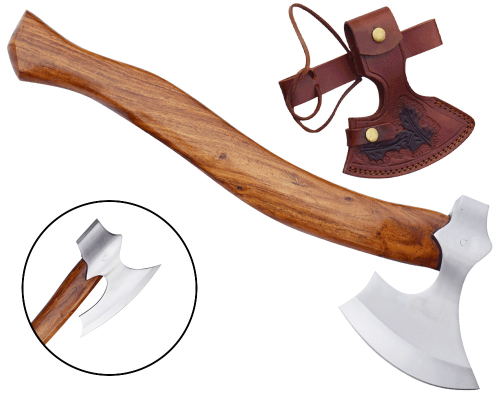LOT OF 4 MDM CUSTOM HAND ENGRAVE SPLITTER COMBAT VIKING AXE TOMAHAWK BEARD AXE