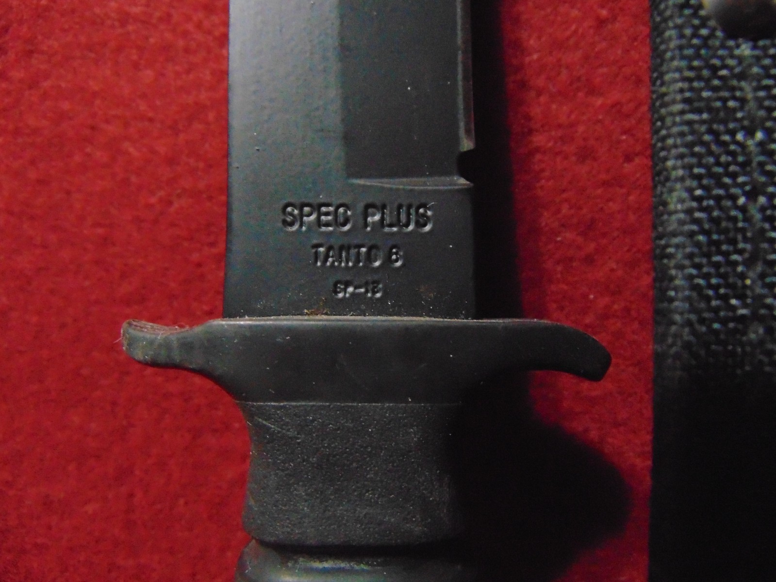 SPEC PLUS TANTO 8 SP-13 Military Combat Knife w/ Original Sheath Ontario USA NEW