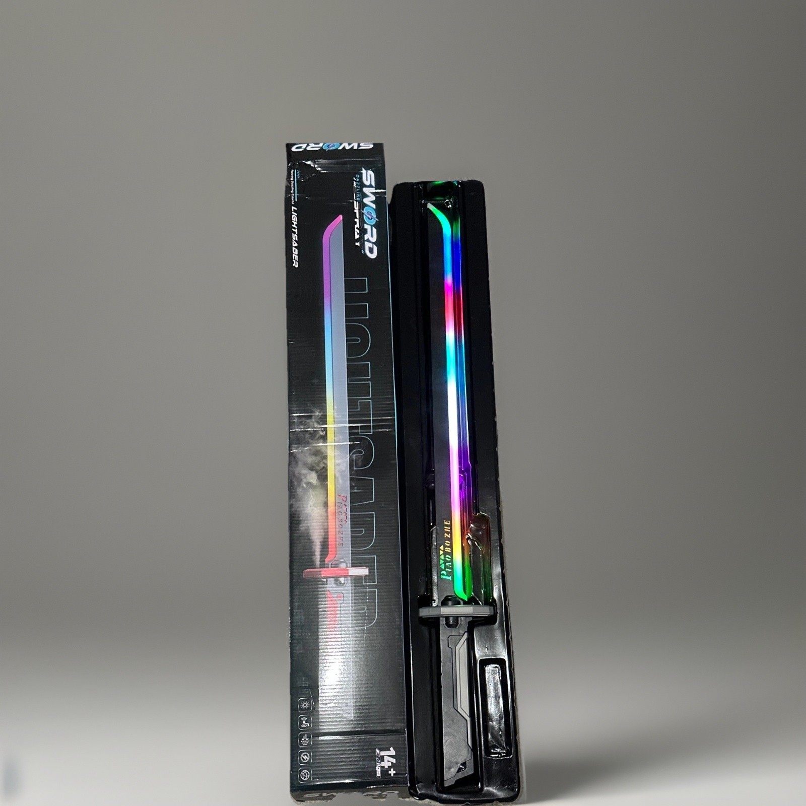 ✅US SELLER✅LIGHT SABER✅Sparkblade Sword with Sparks &Smoke-31.5in ✅FREE SHIPPING