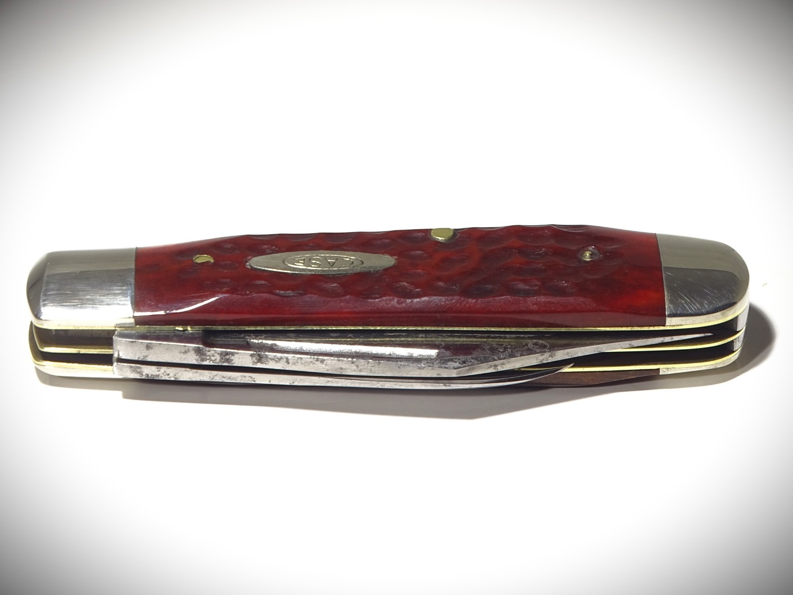 💥1974 Case XX 6231 1/2 ~ Tear Drop Jack ~ Beautiful Red Bone ~ Never Sharpened~