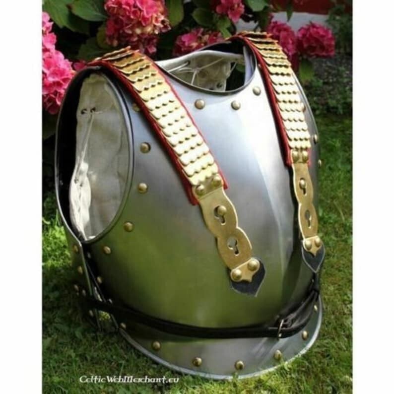 Christmas Medieval Knight Cuirass of the French Cuirassiers 19th century Breastp