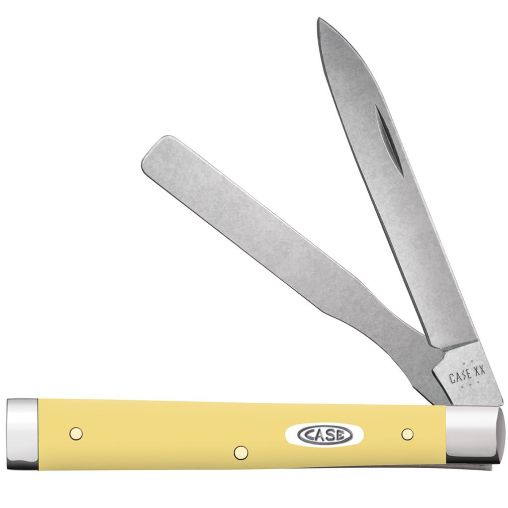 CASE XX KNIVES YELLOW SYNTHETIC SS BABY DOC 3282SP SS (81087) POCKET KNIFE