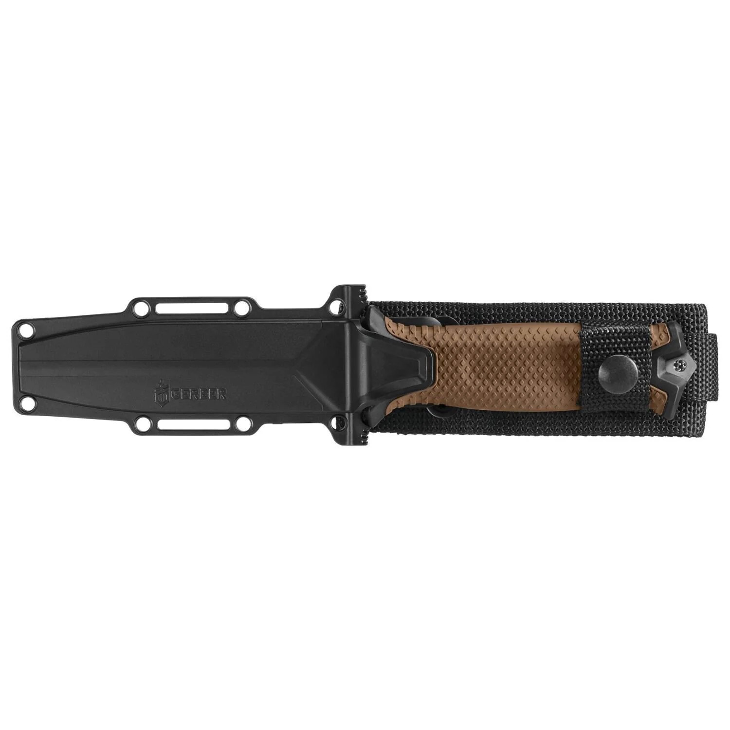 Gerber Strongarm Magnacut Fixed Blade Survival Knife W/ Modular Molle Sheath