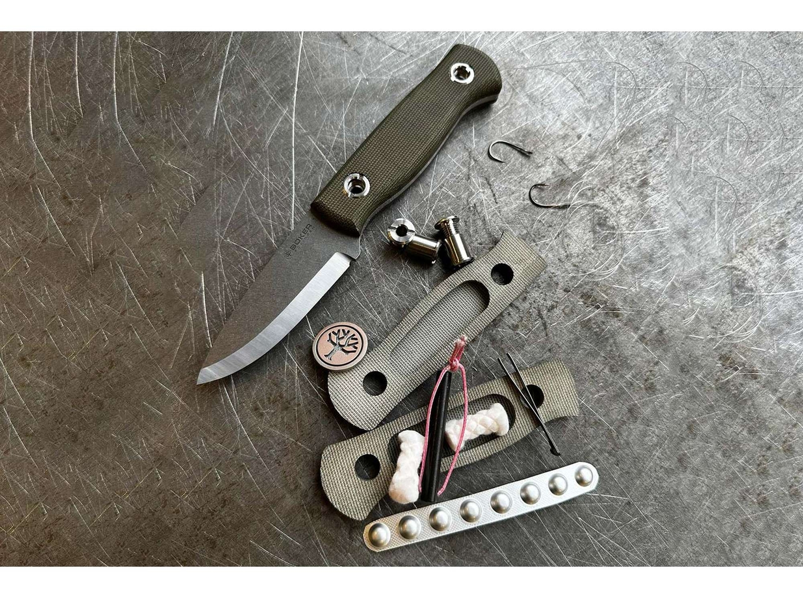 Boker Vigtig vs. Wild Fixed Knife 3.35″ MagnaCut Blade Micarta Handle ✔️ 121509