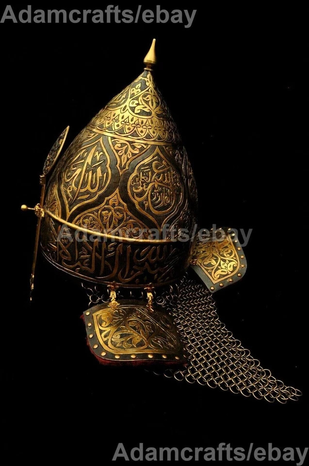 Medieval islamic history Helmet Antique Style FATİH sultan mehmed Migfer helmet