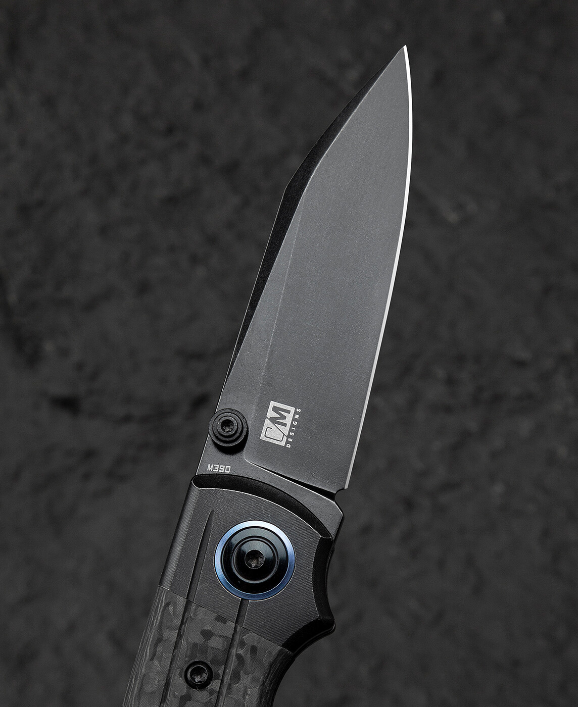 Bestech Knives Tonic Folding Knife 2.88″ M390 Steel Blade Titanium/Carbon Fiber