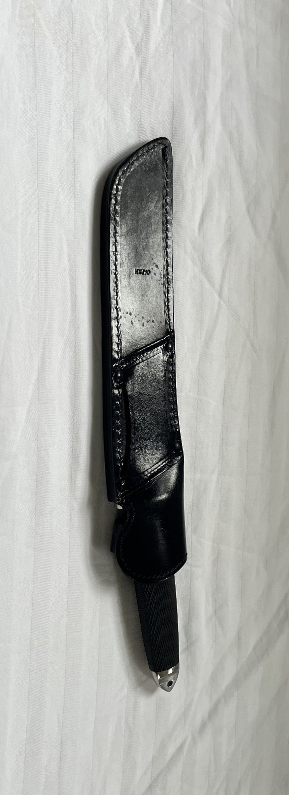Cold Steel Knife, Japan 80s Magnum Tanto IX 9″ Blade, Leather Sheath Beautiful