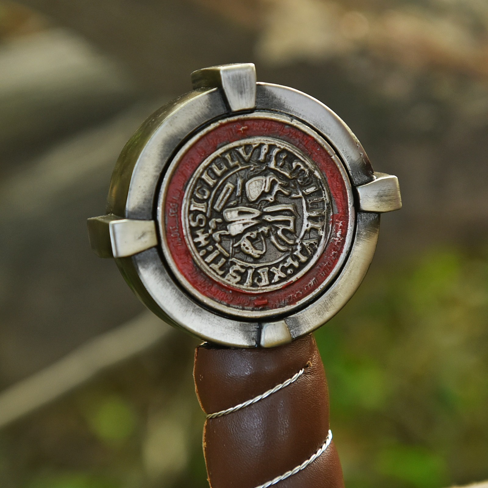 Hand Forged Templar Knights Battle Ready Sword, 1095 Steel, Brass Guard & Pommel