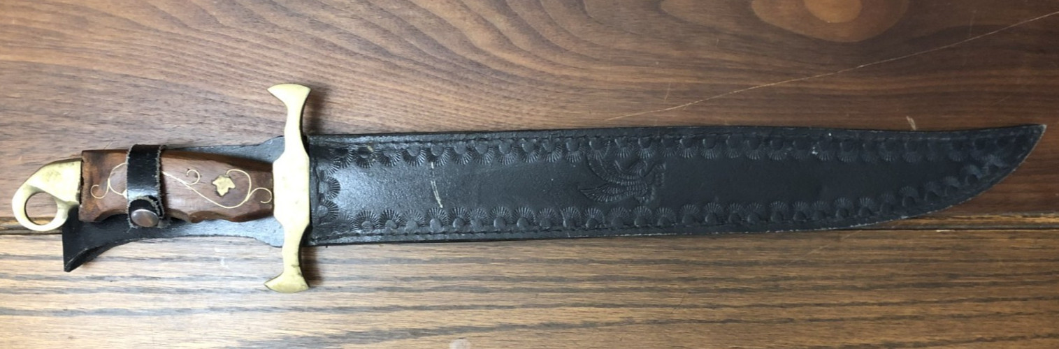 18 Inch Dagger With Leather Sheath