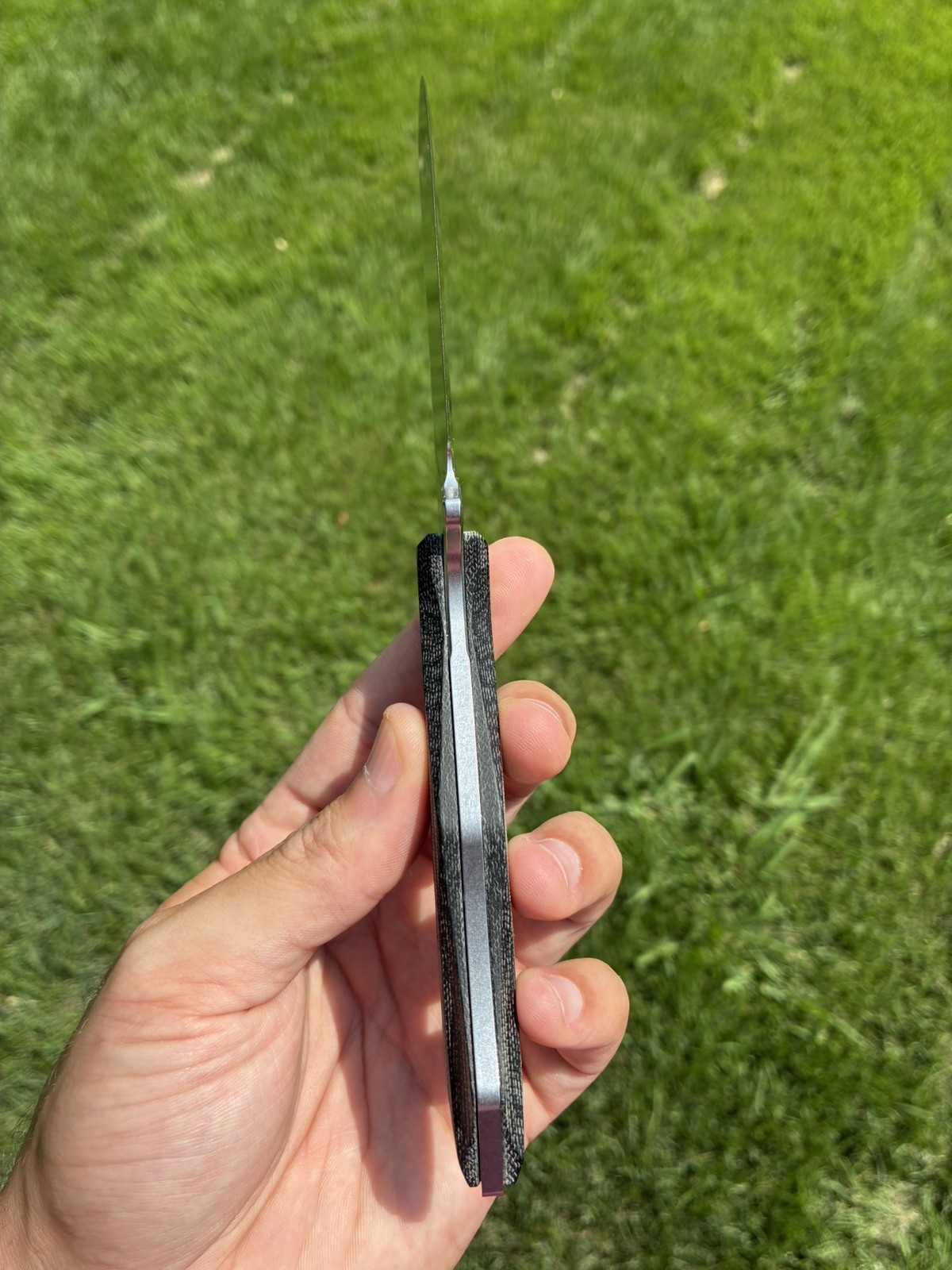 Koenig Helo Magnacut w/ leather sheath