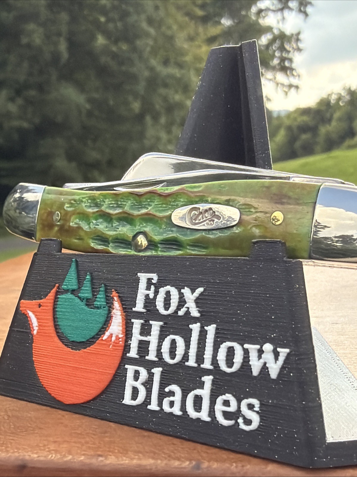 Case XX 2025 Lizardskin Corn Cob Jig Bone 6318 SS Medium Stockman Knife