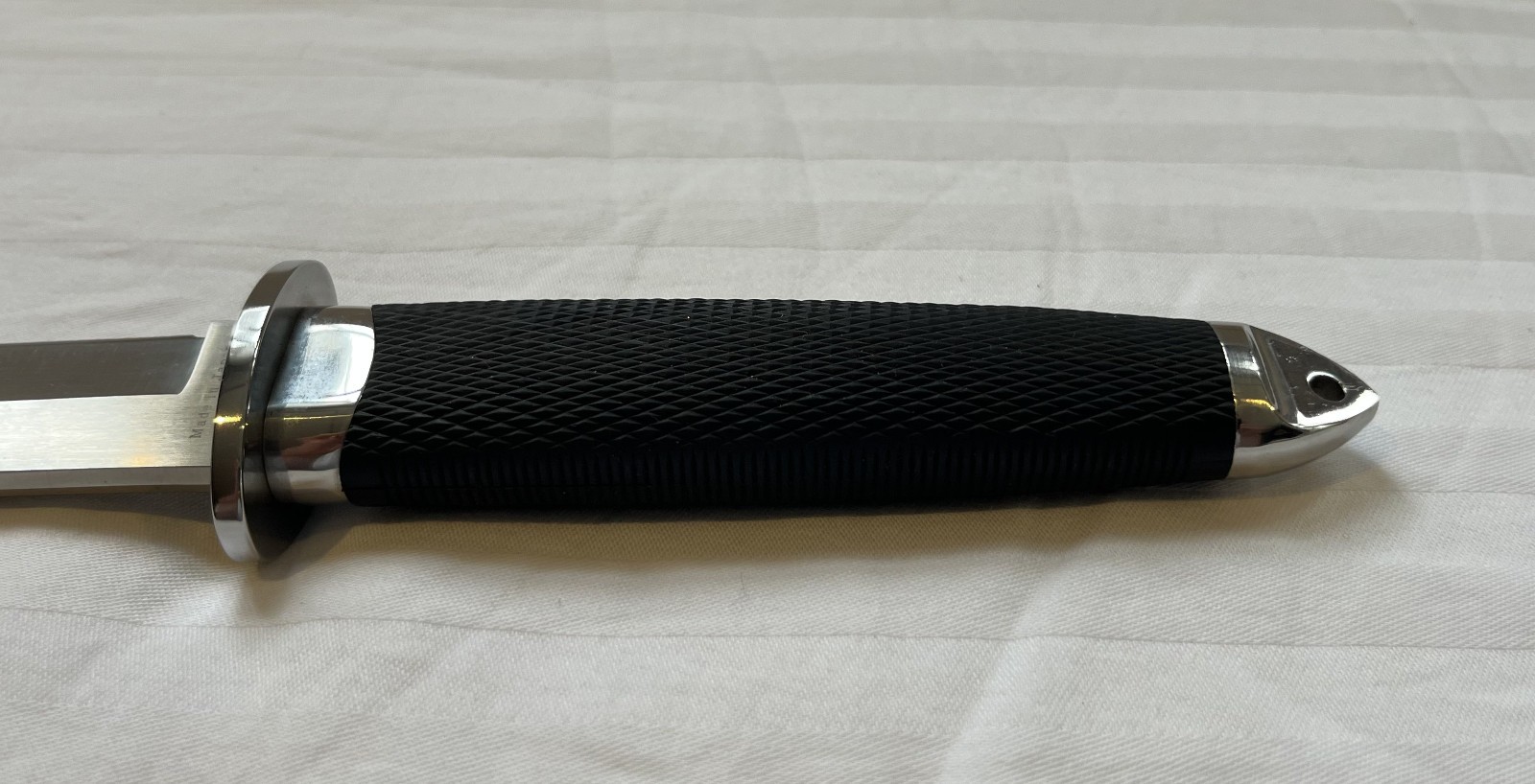 Cold Steel Knife, Japan 80s Magnum Tanto IX 9″ Blade, Leather Sheath Beautiful