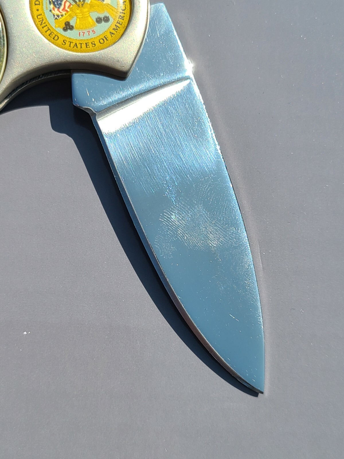 United States Army Stainless Steel Folding Pocket Knife