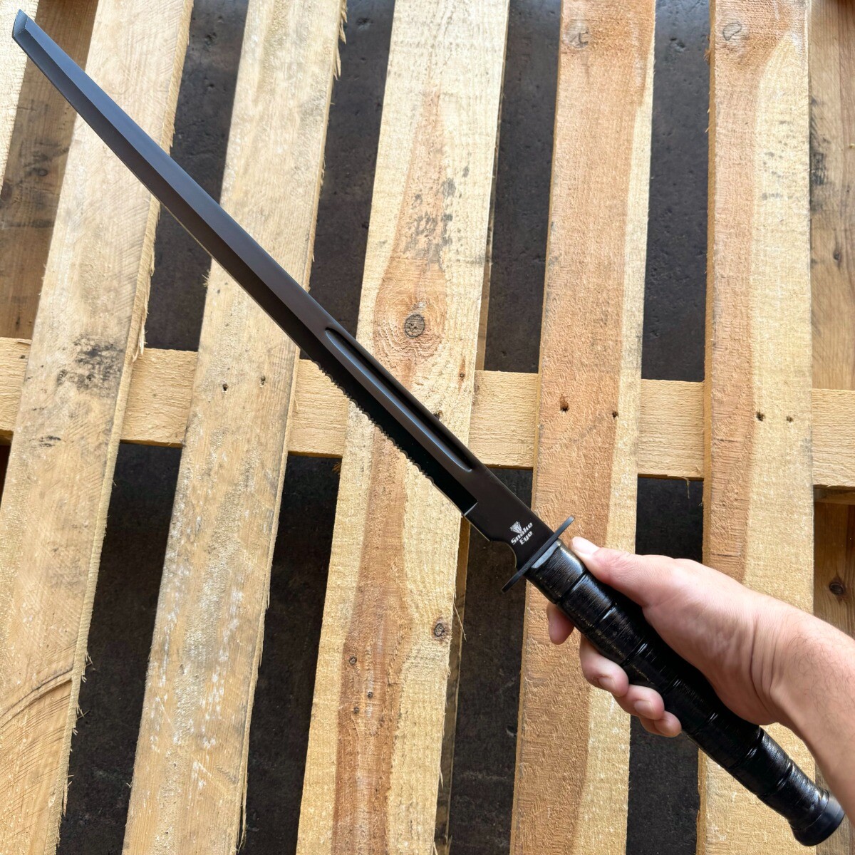 1942 US Combat Sword with Sheath | USMC Replica | Belt Loop | Overall 27.5″