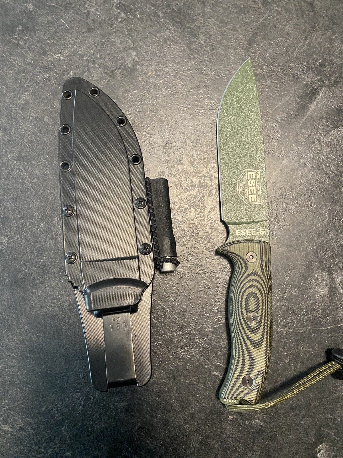 Esee 6 Brand New Plus Fire Steel $250obo Plus 30$ Shipping Paid For By Buyer