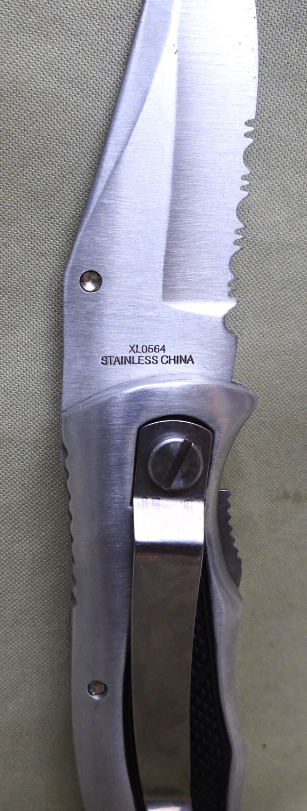2.75 In. Belt Loop Folding Knife, NOS